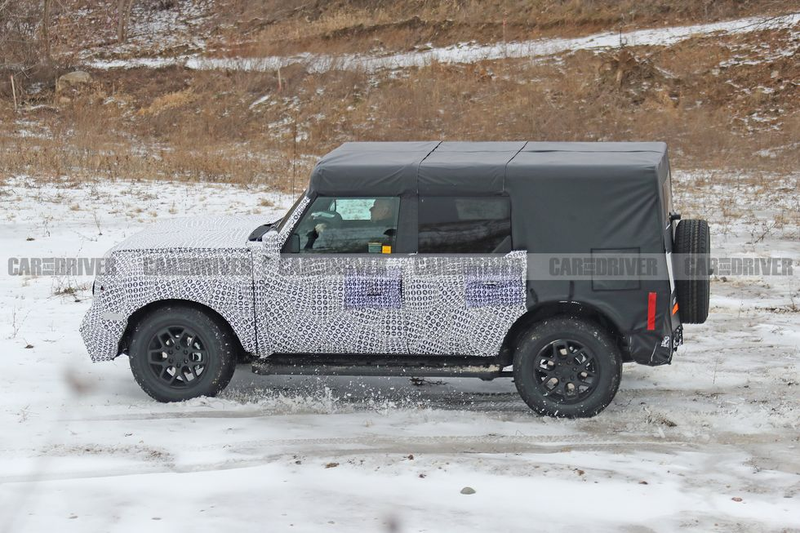 Illustration for article titled Best Look at the 2021 Bronco so far